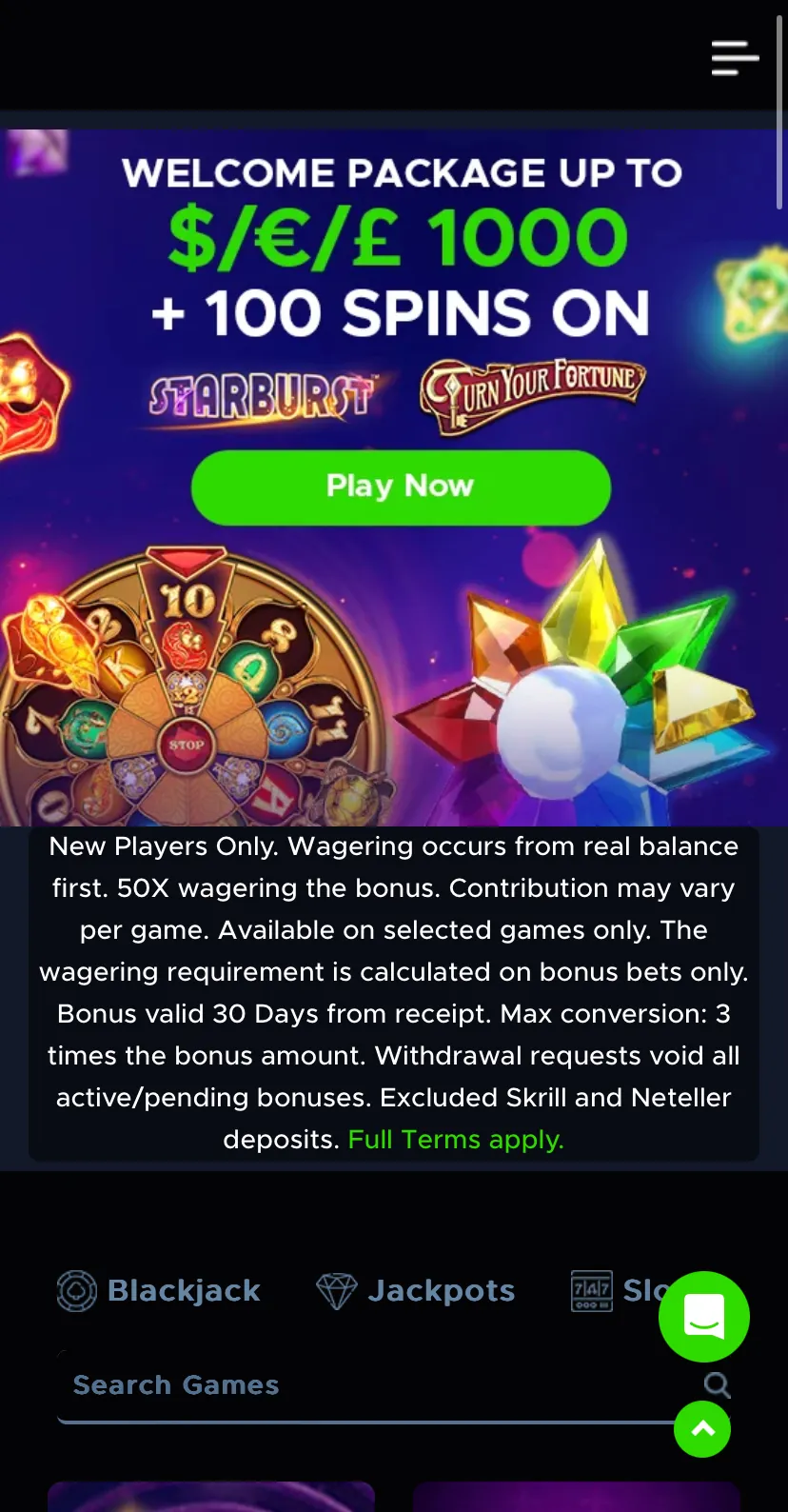 spinzwin casino games